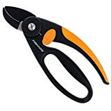 Fiskars Amboss-Gartenschere für trockene Zweige und Äste...