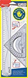 Maped 897118 Geometrie-Set für Linkshänder, 3-teilig, Tr... Maped 897118 Geometrie-Set für Linkshänder, 3-teilig, Tr...