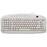 GETT Linkshaendertastatur weiss USB (DE) Langhubtastatur L... GETT Linkshaendertastatur weiss USB (DE) Langhubtastatur L...